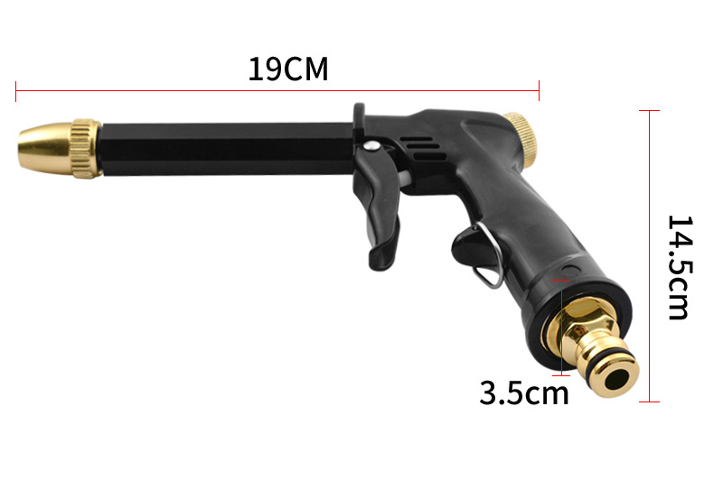 Car wash water gun, a high-pressure household car washing wonder, powerful pressure-increasing nozzle, large water volume for floor washing, multi-functional water gun pic 5