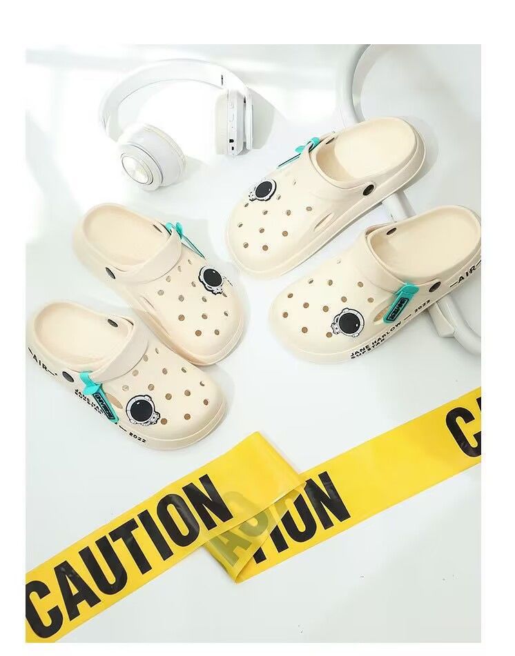 洞洞鞋男厚底软底拖鞋包头凉拖鞋防滑耐磨沙滩鞋夏情侣拖鞋外穿女详情18