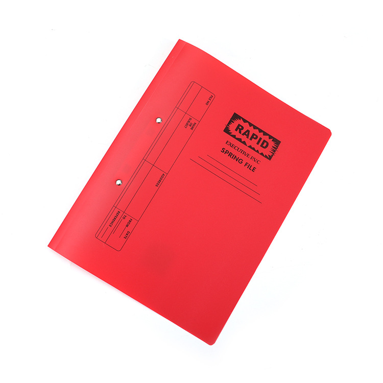 A4 large snake spring folder, office folder, snake-shaped double-hole folder, folder pic 4