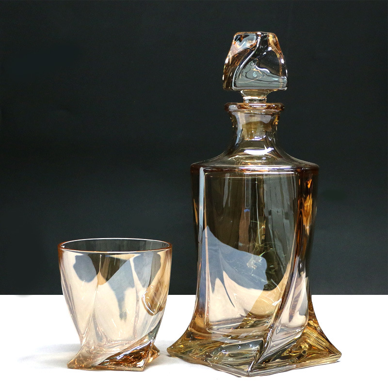 lead-freecrystal whiskeyliquorglass decanter crystal glass, lead-free whisky decanter, spirits cup pic 6