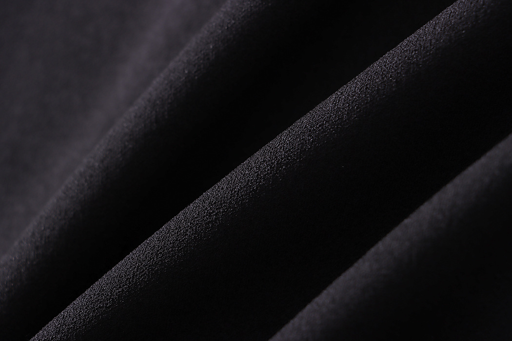 Sinan Antwai-cut French square-neck black vest dress 2024 Early Autumn New Style SN5158 pic 36