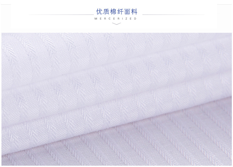 2023新款女士白领工装白衬衫刺绣logo 长袖女装职业工作衬衣绣花详情4