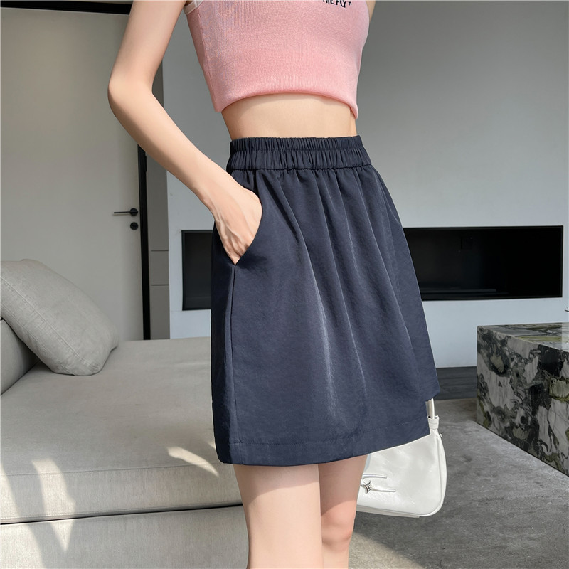 Two homemade, casual, versatile, solid color, irregular, unique, individual, fashionable and design-savvy skirts, pants and shorts pic 14