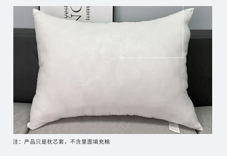 Pillow core cover, pillow inner liner cover, fabric lining, sofa cushion, pillow backrest, pillowcase without core, rectangular pic 11