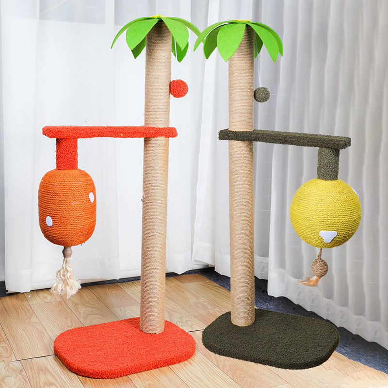 New pet supplies: Coconut tree cat climbing frame, Sisal cat scratch-post, cat toys, cat tree cat climbing frame, cat scratch-post, cat stand pic 5
