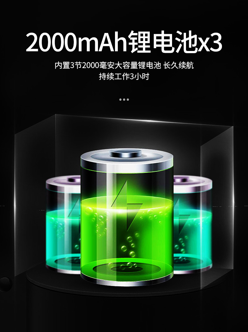 The new 80w high-power Japanese-style charging silent desktop nail dust collector with a filter screen pic 11
