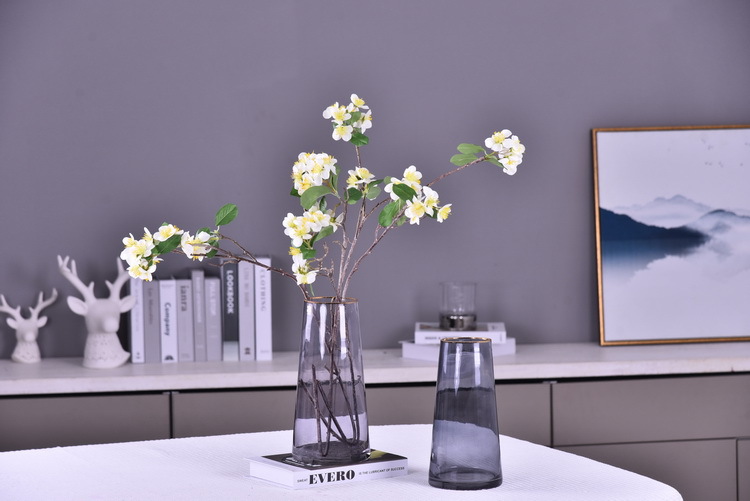 Wholesale of artificial flowers from the original factory, including artificial pear blossoms, cherry blossoms, duckweed flowers, model rooms, living rooms and hotel decorations pic 15