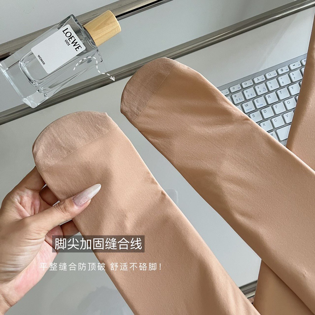 光腿神器保暖秋冬针织加厚连脚袜详情13