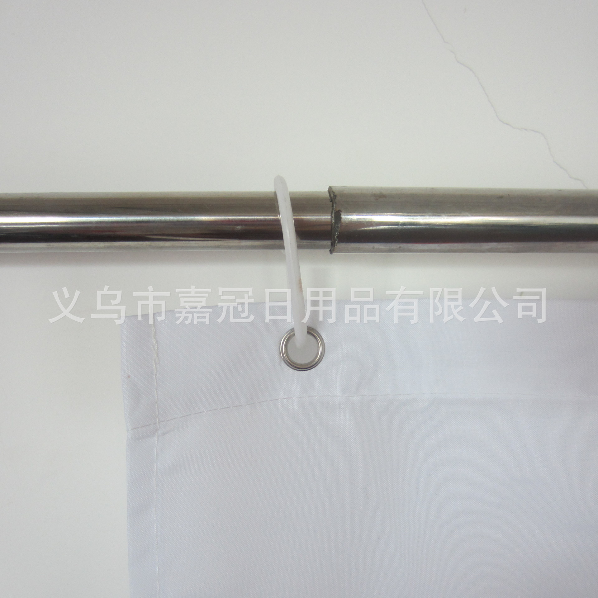 European-style star-shaped polyester bath curtains with waterproof and mold-proof metal copper buttonholes can be customized pic 3