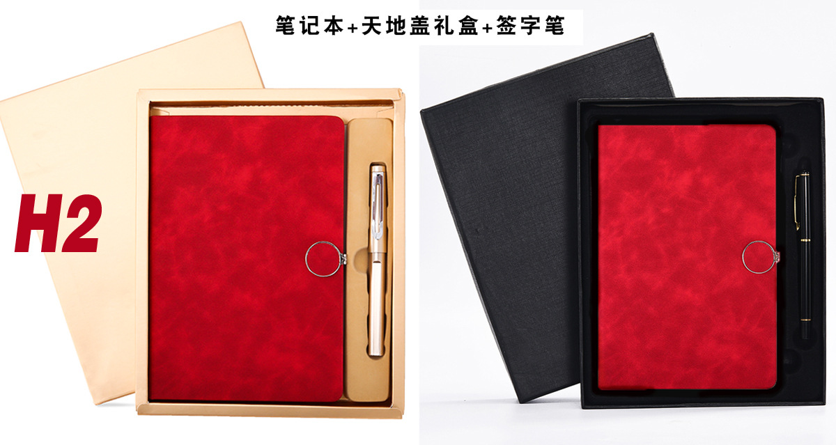 Customized b5 business wholesale notebook set, student planner soft leather gift, a5 notebook custom logo pic 10