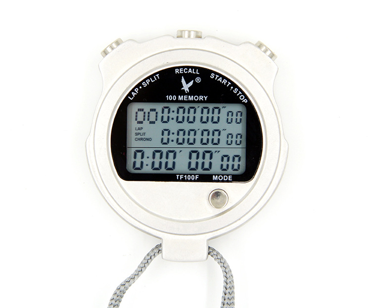 Tianfu TF100F three-row 100-segment stopwatch time timer factory direct supply pic 2