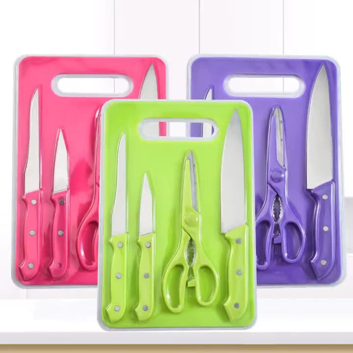 A 5-piece kitchen knife set pic 1