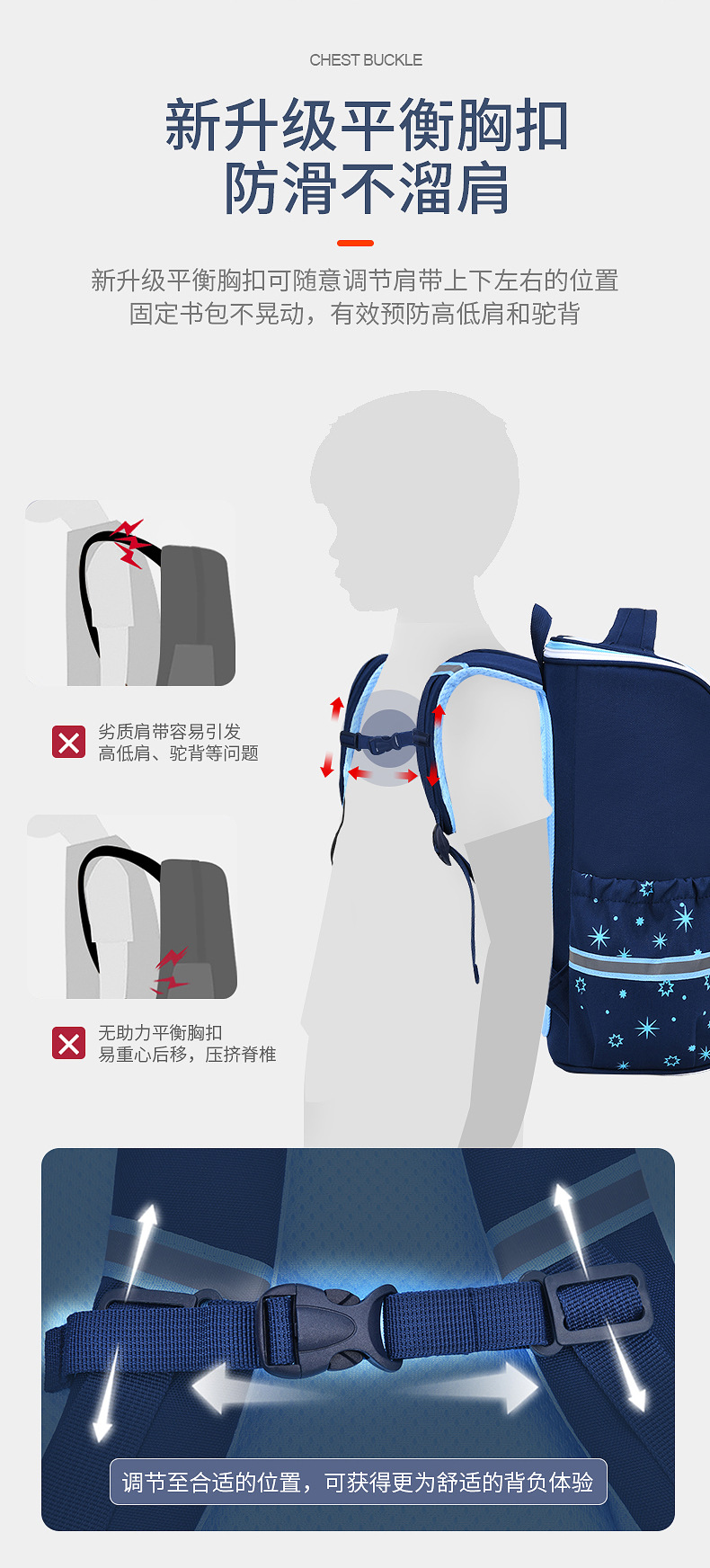 童朵小学生书包男女儿童幼儿园双肩包耐磨减负1-6年级印字印LOGO详情6