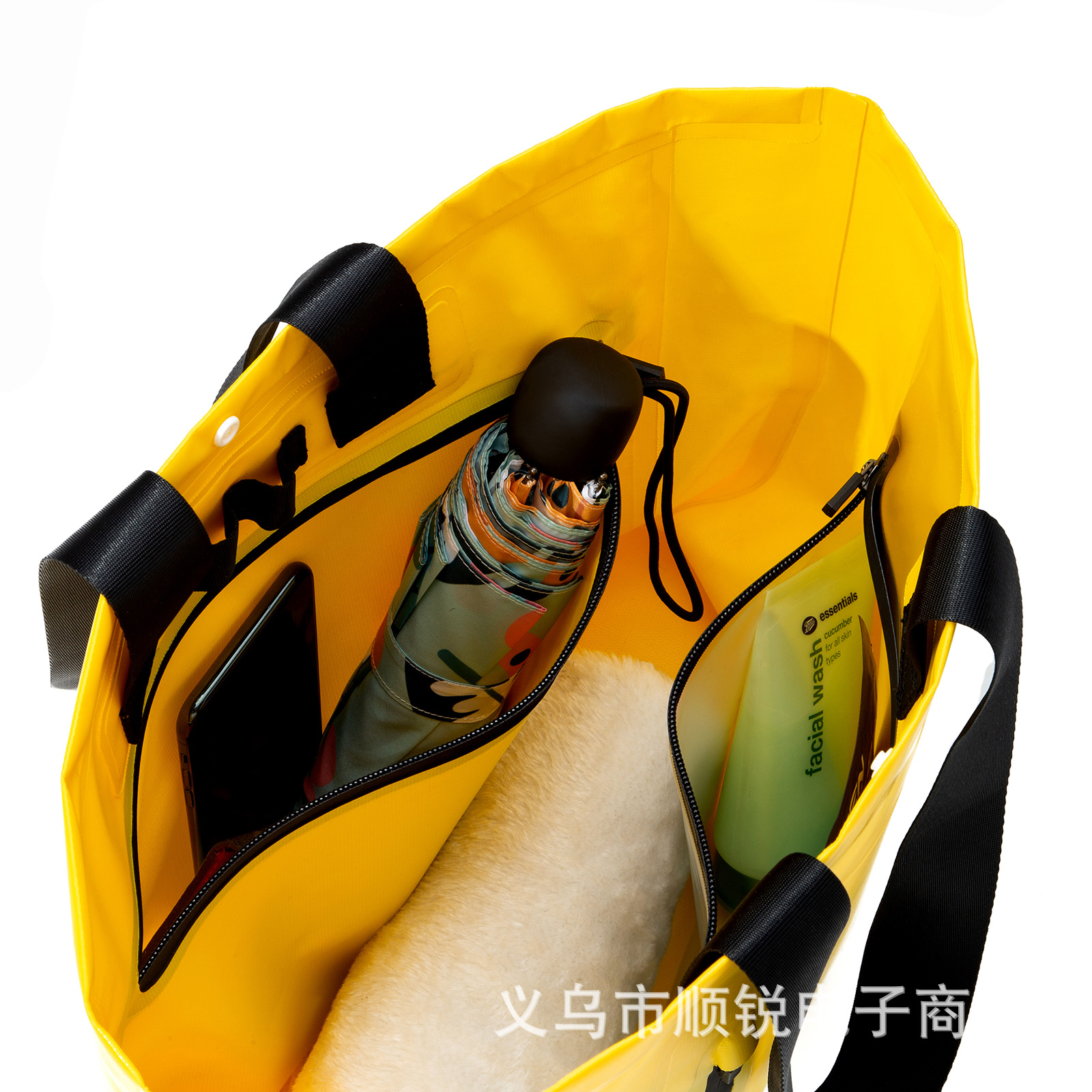 Large-capacity portable waterproof bag, outdoor sports storage portable waterproof bag, mommy portable waterproof bag pic 1