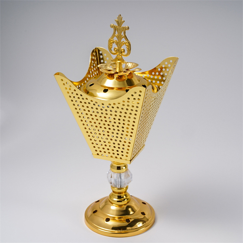 跨境阿拉伯香炉 中东工艺品碳炉迪拜香薰炉家居摆件incense burne详情4