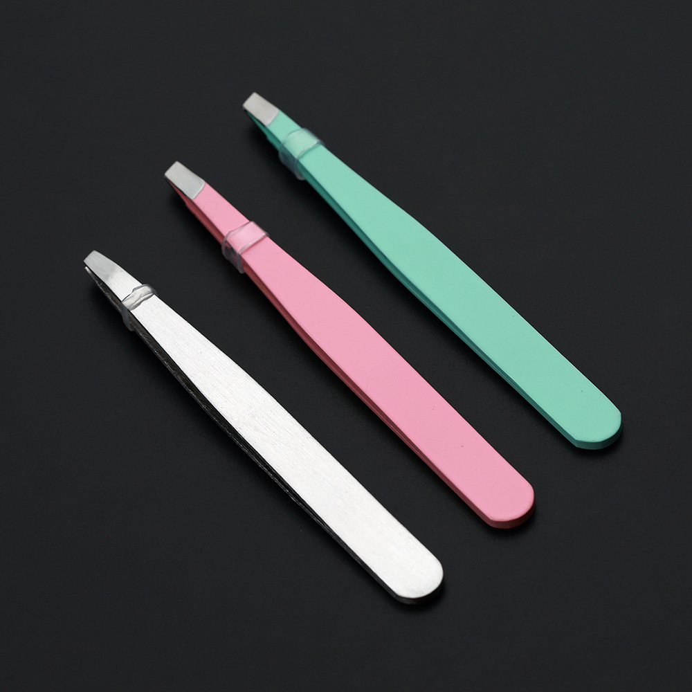 工厂鼻毛尖剪圆头修鼻毛小剪刀美妆工具黑色眉毛剪A剪现货批发详情8