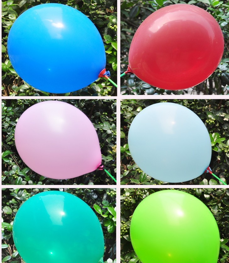 Fengshuo 10-inch latex balloons for wedding, birthday and love celebration decoration pic 1