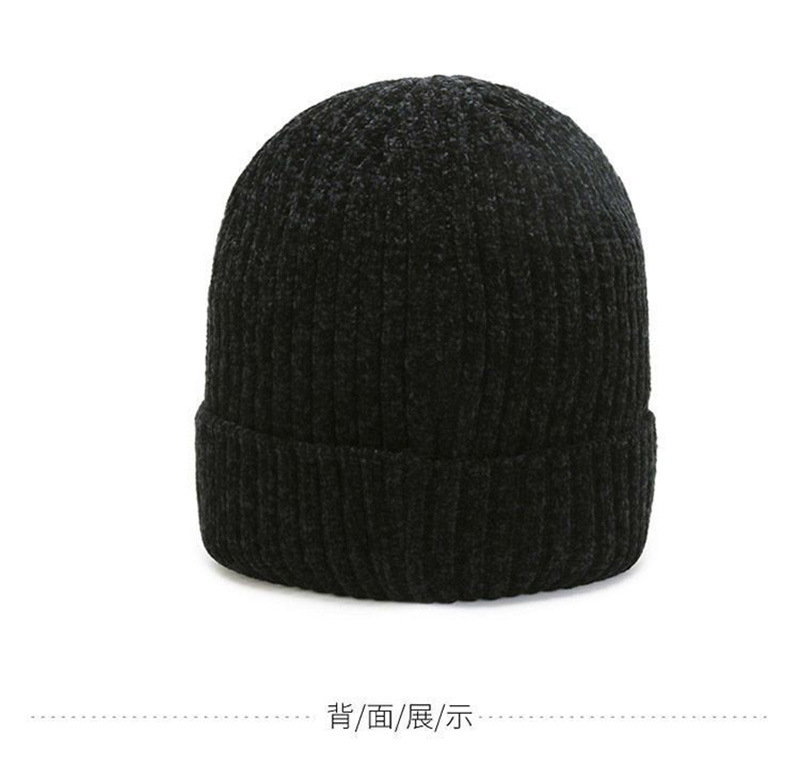 新望江帽子男士成人帽中老年休闲毛线帽秋冬保暖加厚包芯纱套头帽骑行防寒滑雪针织冷帽详情18