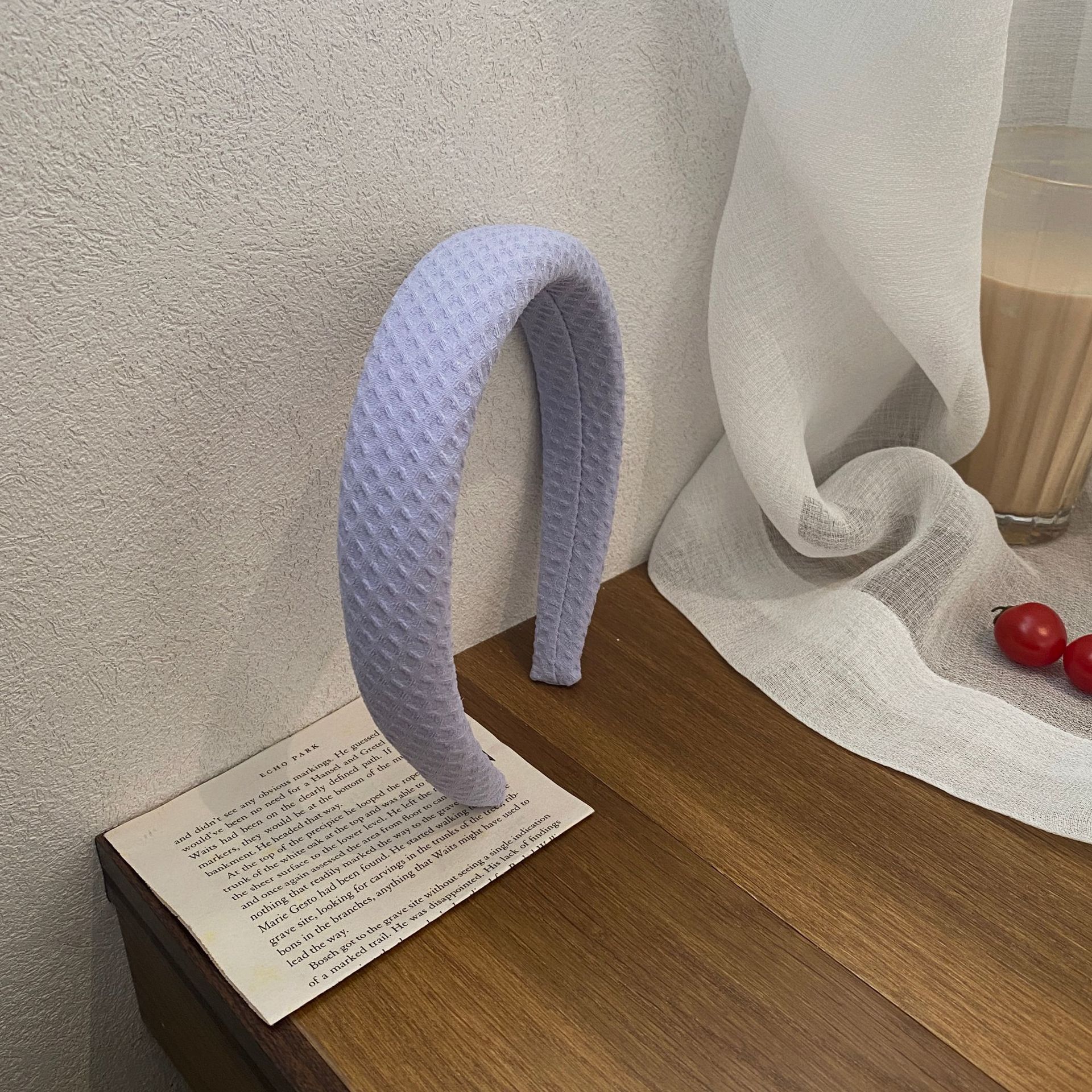 Colorful high skull top sponge hair band for women, versatile for going out, high-end hair clip headwear, face wash hair tie, summer headband pic 26