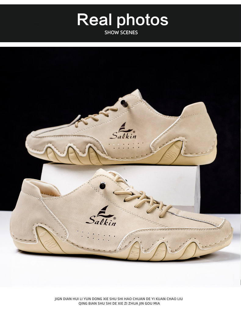 跨境爆款帆船鞋男鞋低帮男士休闲鞋子马丁鞋男八爪鱼男鞋大码鞋子详情28