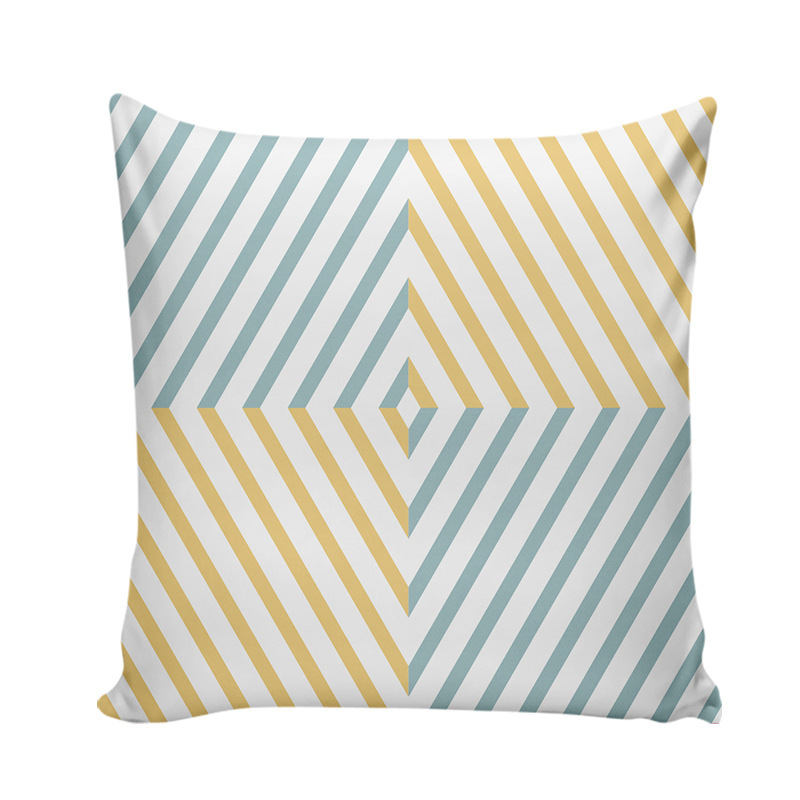 Creative pillow cover, new geometric sofa, car cushion cover, pillow cover pic 1