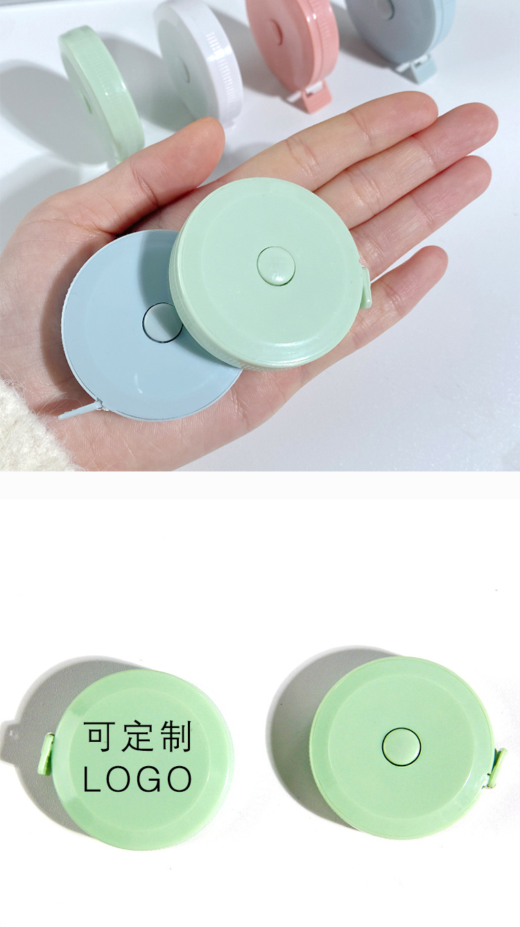 Mini tape measure, household student portable meter measure, flexible tape measure, leather tape measure for measuring the three measurements, leg, waist and chest measurements, and clothing ruler pic 10