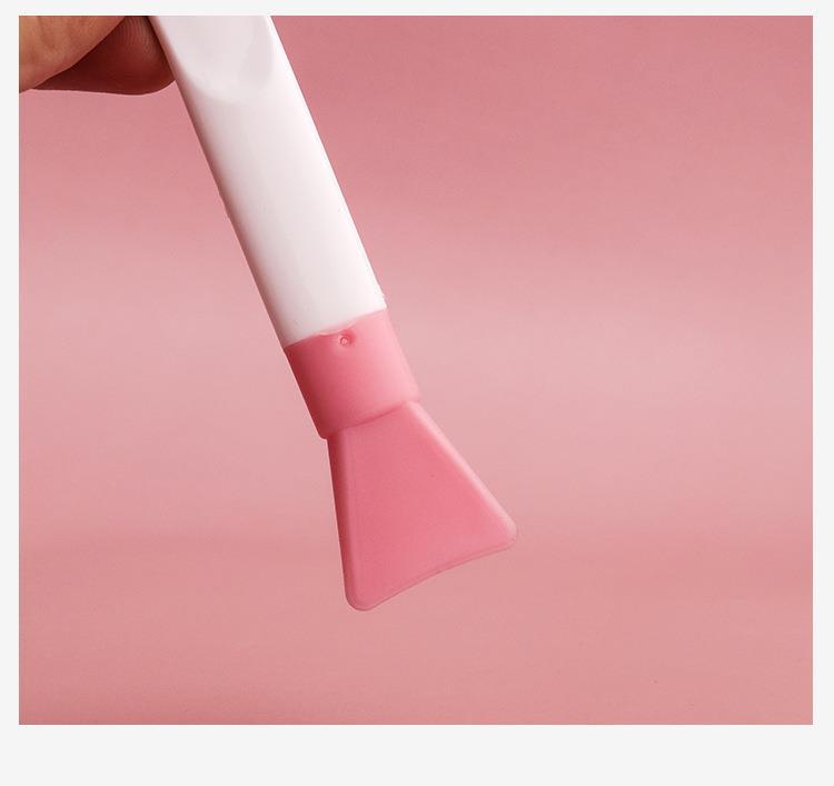 Double-headed silicone mask brush, makeup brush, facial cleanser, facial mask stick, beauty application tool factory direct sales, exclusive for foreign trade, exclusive for foreign trade pic 11