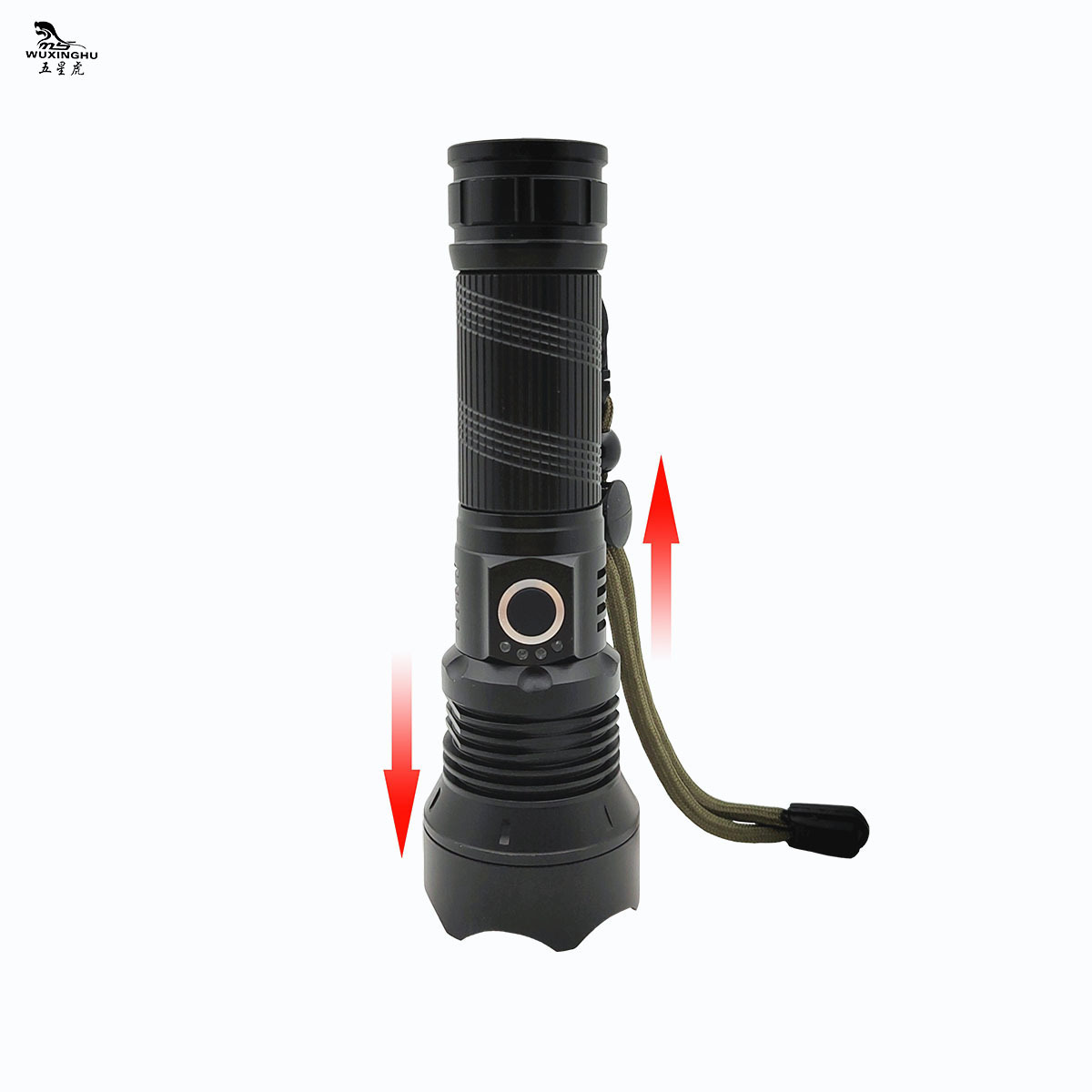 New outdoor waterproof white laser flashlight, high-power kilometer-long beam strong light rechargeable flashlight pic 3