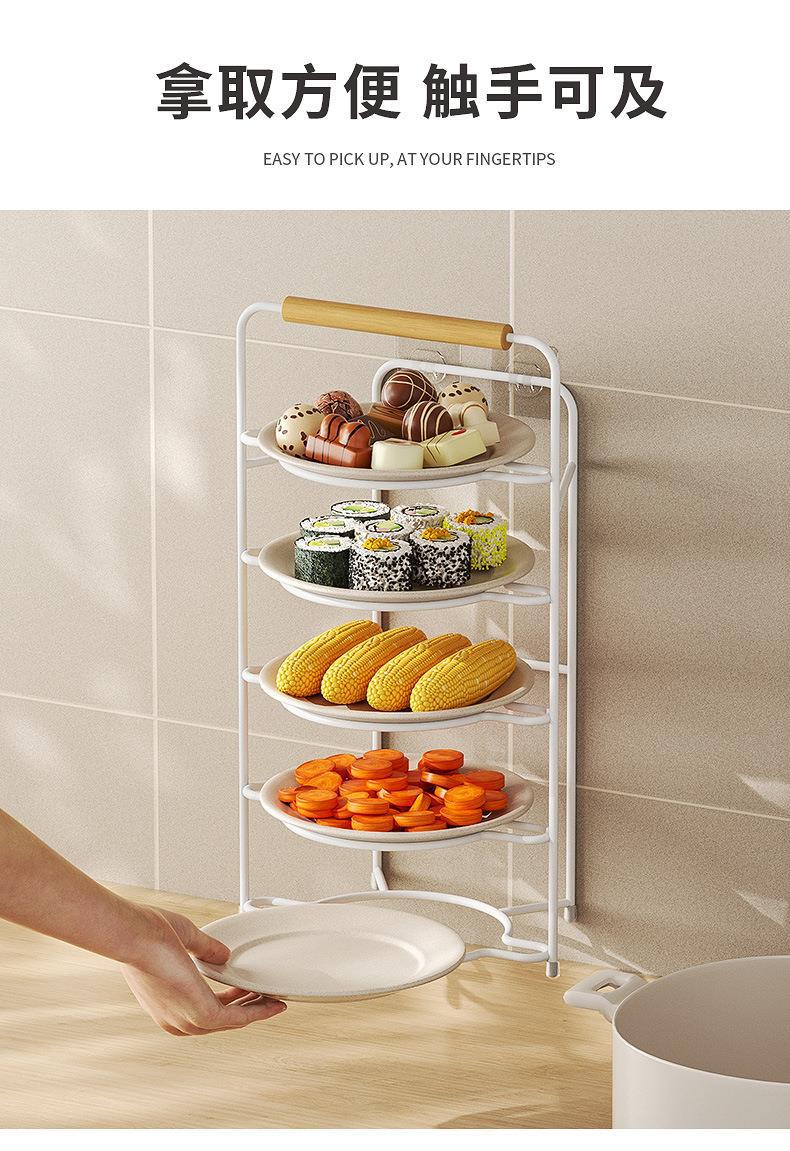 配菜神器厨房备菜分层置物架壁挂佐料架整理架台面收纳火锅调料架详情10