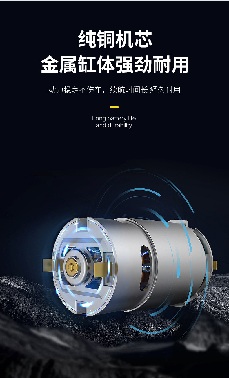 Xinyibang car air pump, wireless lithium battery electric tire air pump, air filling machine, air pump cylinder for automobiles pic 3