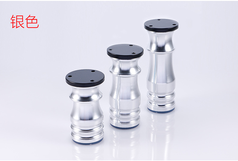New European-style aluminum alloy cabinet legs, adjustable bathroom cabinet legs, TV cabinet legs, sofa furniture support legs F105D pic 3