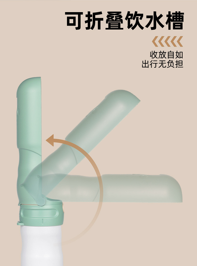 Outdoor lighting tableware for pets, folding and hanging dog drinking cups, camping with light feeders pic 8