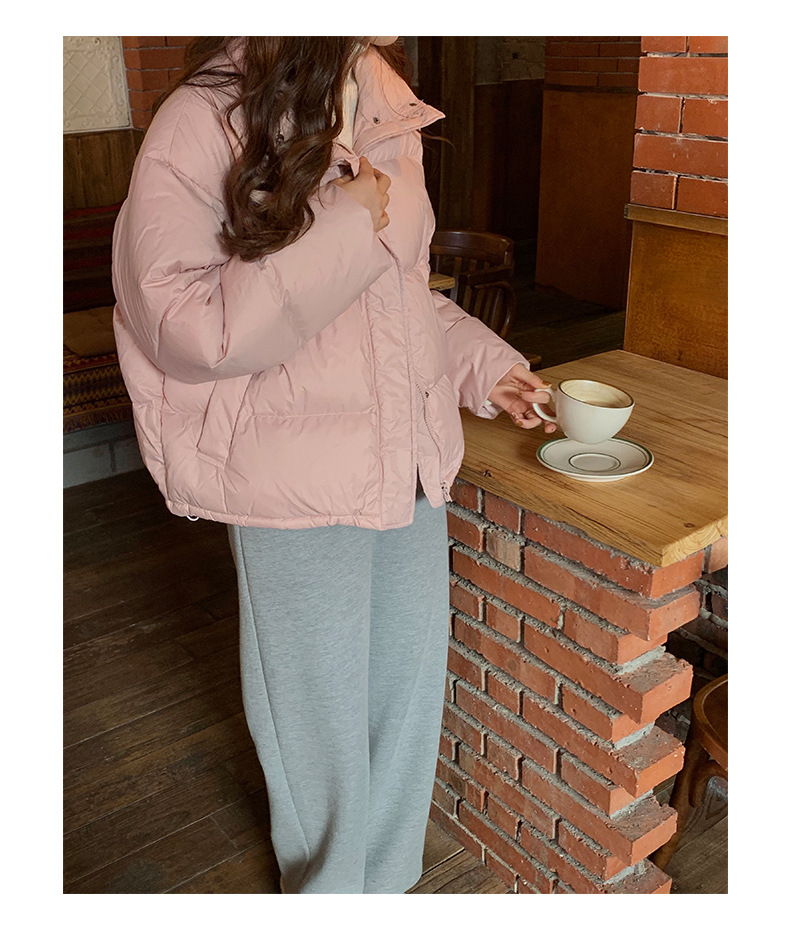 TG90% White duck down thickened down jacket for Women 2021 Winter New stand-up Collar Coat 15580(same style as 13519) pic 48