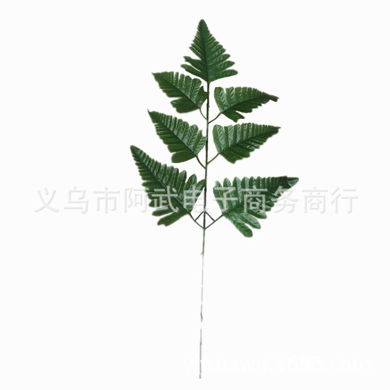 Wholesale of artificial Persian leaf plants for wall hanging, ceiling decoration, artificial green plants, and fern leaves for landscaping pic 14