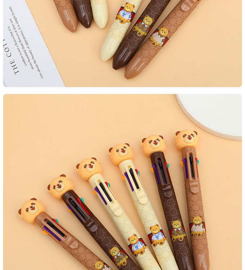 [midsails stationery SOFUN] ilustrador Nandy bear ZF2673 ocho colores pulsar bolígrafo mano tienda bolígrafo al por mayor pic 14