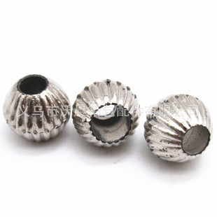 厂家直销ABS方形金色电镀吊钟 植绒带束口吊钟1CM金属绳扣详情1