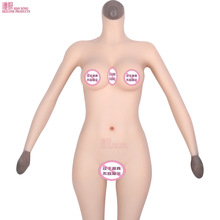 汉歌 新款片状丁字裤 CD变装遮挡下体硅胶假阴裤可插入 伪娘用品详情15