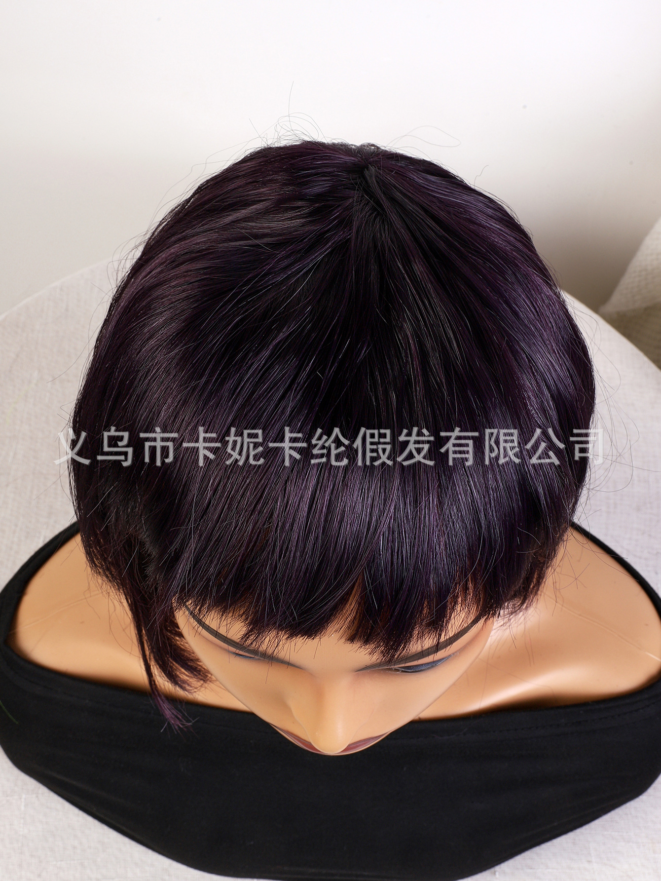 Новая модель wholesale wigs для темноволосых студентов с челкой qinch pic 9