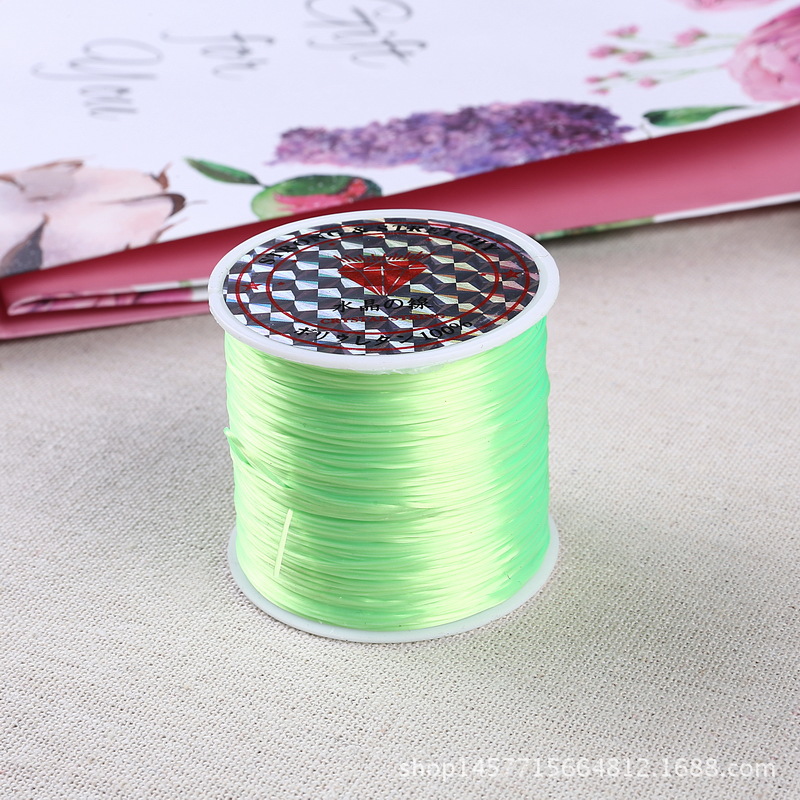 扁形水晶线佛珠弹力线松紧线diy手工编织手链串珠线绳子详情19