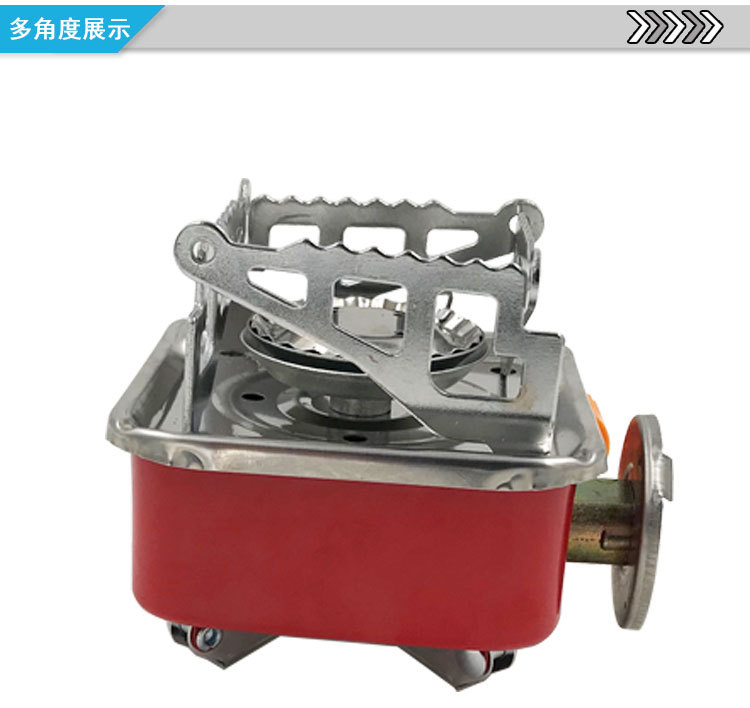 新款户外卡式炉便携式小四方炉露营野餐防风一体式炉灶迷你炉具详情22