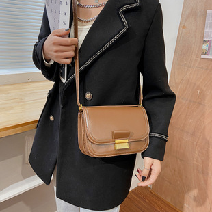 Lychee pattern platinum bag 2021 new style Kelly bag for brides, wedding bags and women, large capacity hand-held bag, shoulder crossbody, soft surface pic 13