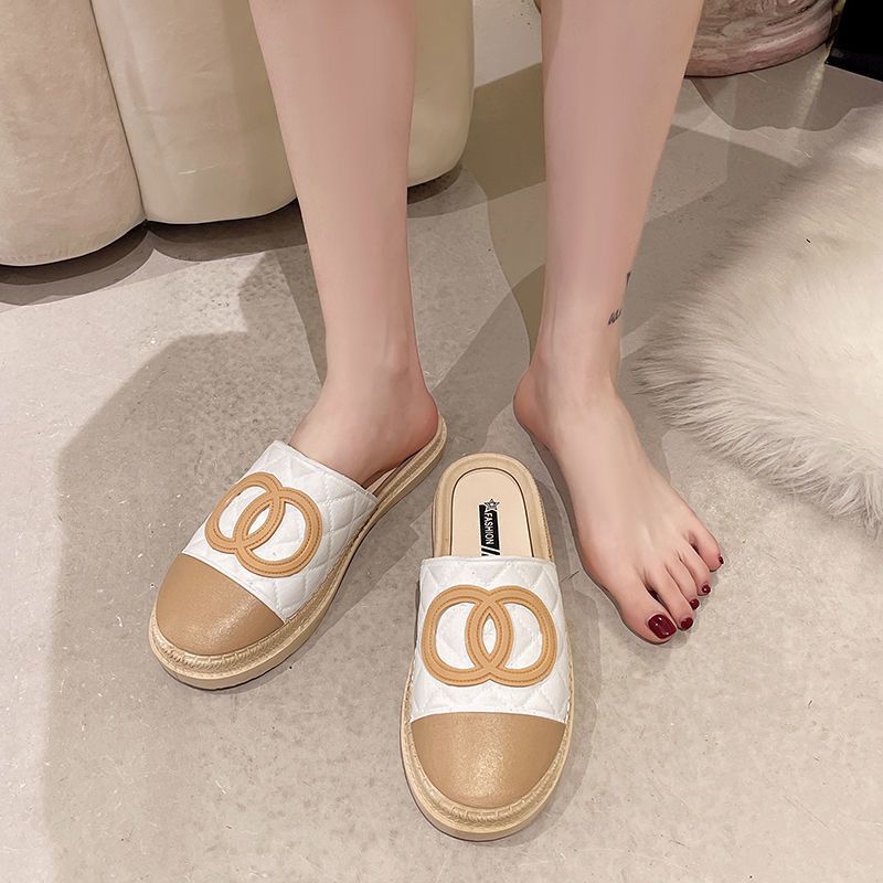 时尚休闲半包拖鞋护士鞋学生鞋防水防滑懒人鞋凉拖渔夫鞋跨境批发详情7