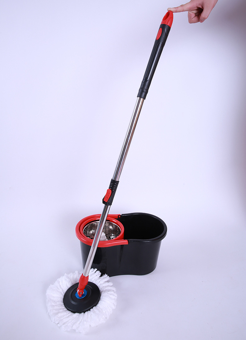 Household extra-large eight-shaped rotating mop, one mop for cleaning, dual-drive universal mop cloth, mop bucket, suitable for both dry and wet use pic 18