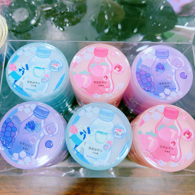 Cross-border Locia nail Polish remover, nail polish remover, Fruit-flavored peel nail polish products, Nail Polish Remover 32 pic 28