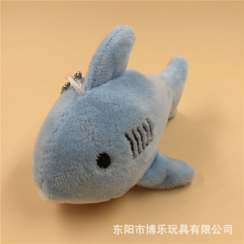 宝拉海洋系列鲨鱼毛绒小挂件锤头鲨钥匙扣车内摆件公仔婚庆抛洒详情8