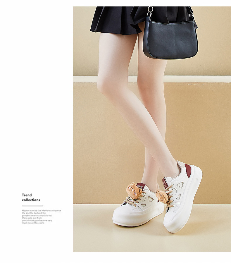 2024秋季小白鞋新款韩版ins女学生厚底增高运动板鞋休闲街拍MXD08详情9