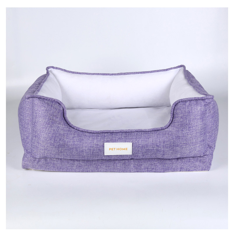 Pet bed, suitable for all seasons, detachable and washable. Memory foam dog bed, comfortable, soft, non-sticky and warm. Cat bed, pet bed pic 11