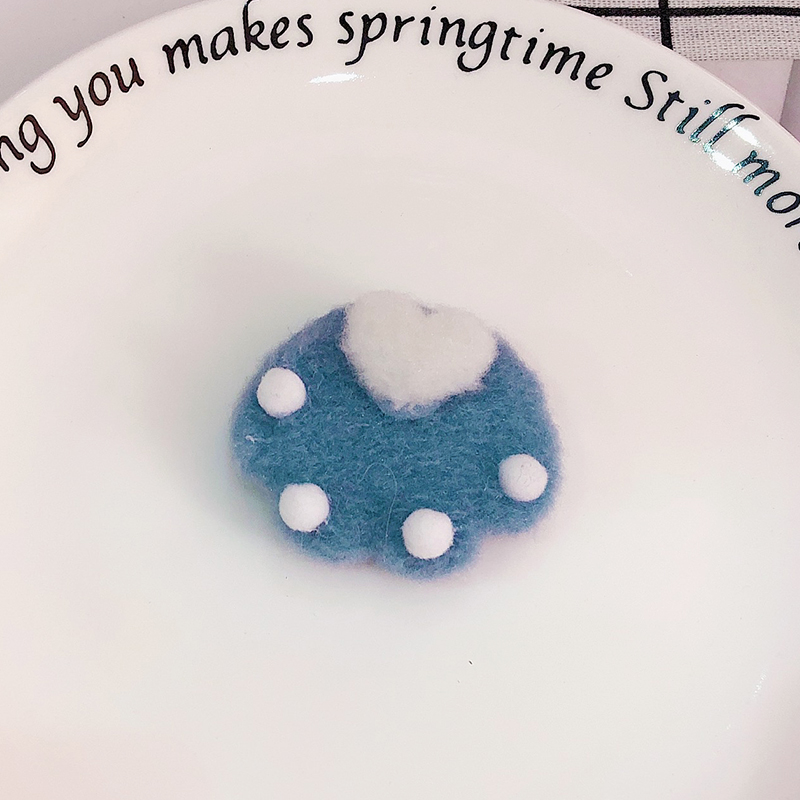 diy accessories, brooches, three-dimensional fluffy pink cat paw scarves, hair accessories, clothing, shoes, socks, bags, fabric, handcrafted materials and accessories pic 6