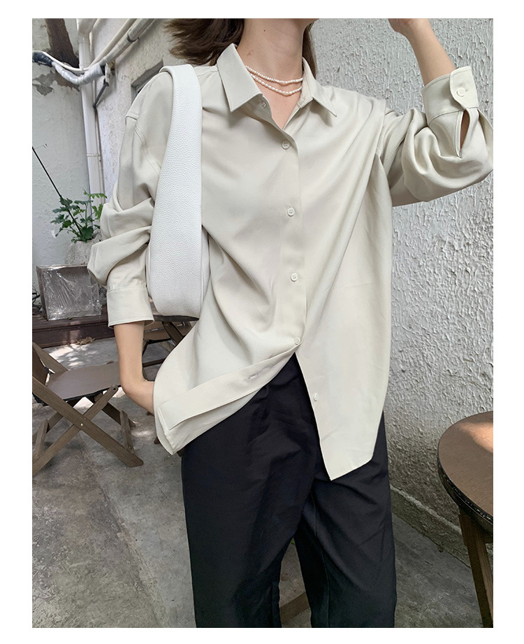CLEAN simple and high-quality inner layer shirt for women 2024 Thirteen Factories Winter New skin-friendly and Comfortable Shirt 52288 pic 18