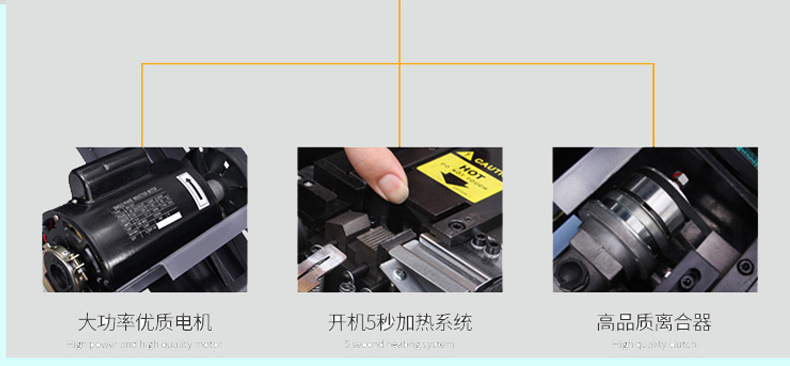 Zhongyong brand ZY-1L low-platform semi-automatic hot melt strapping machine, strapping machine, PP plastic tape strapping machine pic 5